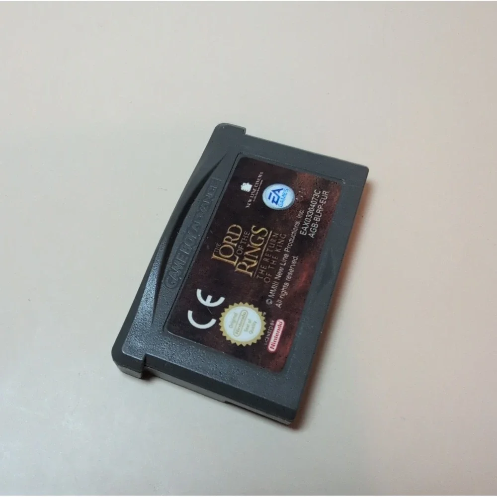 EA Lord of the Rings The Return of the King GBA AGB-BLRP-EUR Action EUC